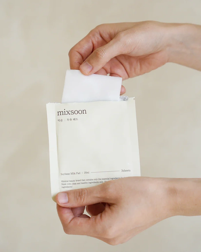 Mixsoon Soybean Milk Pad - Płatki Nawilżające Do Twarzy 3szt.