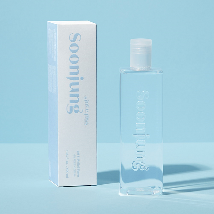 Etude House Soon Jung Relief Toner - Łagodzący Tonik do Twarzy 200ml