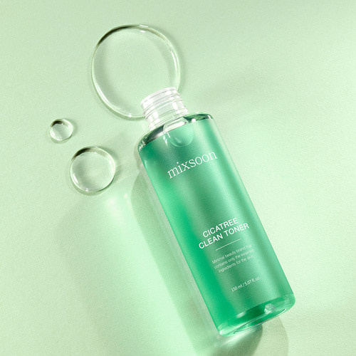 Mixsoon Cicatree Clean Toner - Tonik z Wąkrotką i Kwasami AHA/BHA/PHA 150ml