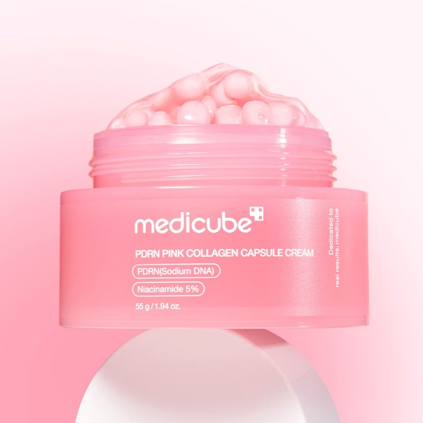Medicube PDRN Pink Collagen Capsule Cream - Kolagenowy Krem Kapsułkowy 55g