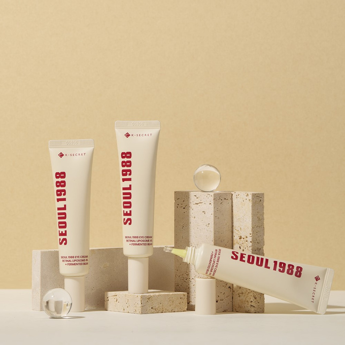 K-SECRET SEOUL 1988 Eye Cream : Retinal Liposome 4% + Fermented Bean - Ujędrniający Krem pod Oczy z Retinalem 30ml 