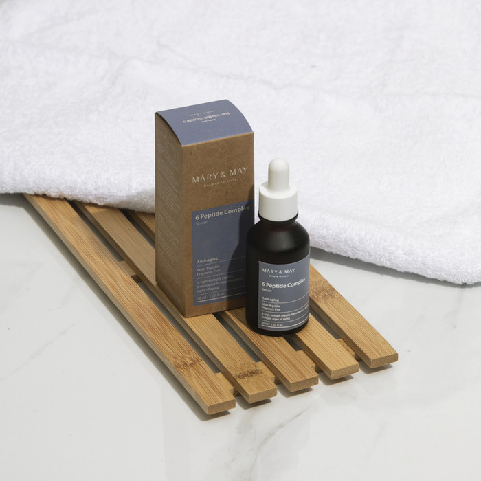 Mary&May 6 Peptide Complex Serum - Serum Przeciwstarzeniowe z Kompleksem Peptydów 30ml