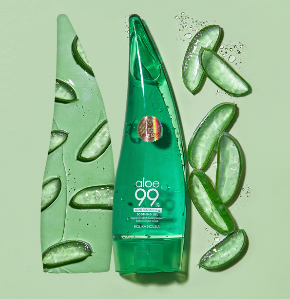 Holika Holika Aloe 99% Soothing Gel - Żel do Twarzy i Ciała z Aloesem 55ml