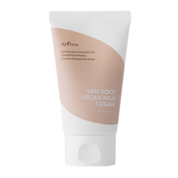 Yam Root Vegan Milk Cream - Intensywnie Nawilżający Krem do Twarzy 80ml