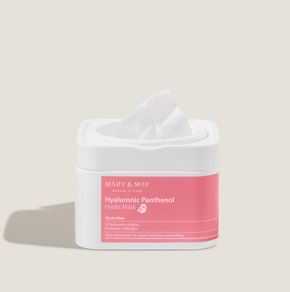 Mary&May Hyaluronic Panthenol Hydra Mask - Zestaw Maseczek w Płachcie 30szt.