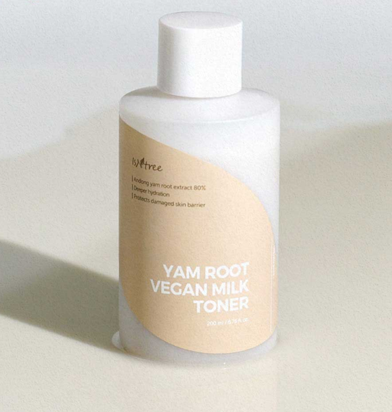 ISNTREE Yam Root Vegan Milk Toner - Nawilżający Tonik do Twarzy 200ml