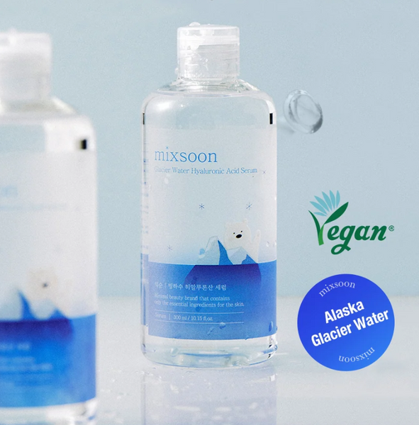 Mixsoon Glacier Water Hyaluronic Acid Serum - Serum z Kwasem Hialuronowym 300ml